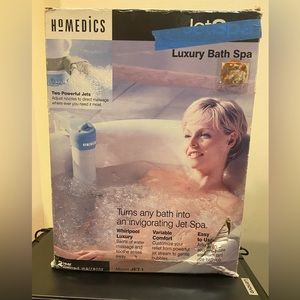 HOMEDICS JETSPA TURNS BATHTUB INTO INVIGORATING SPA. AVAILABLE. ✅